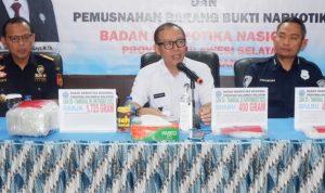 Begini Kinerja dan Capaian BNNP Sulsel Selama Tahun 2022