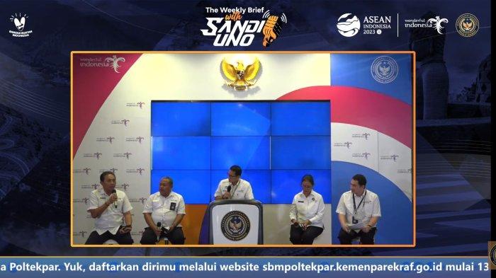 Menparekraf Secara Resmi Membuka Penerimaan Calon Maba Poktekpar Tahun 2023