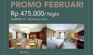 Gelar Promo Spesial Selama Bulan Februari, Hotel Santika Tawarkan Harga Kamar mulai Rp475 Ribu