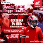 Honda Care Siaga di Titik Banjir dan Gratis Safety Check