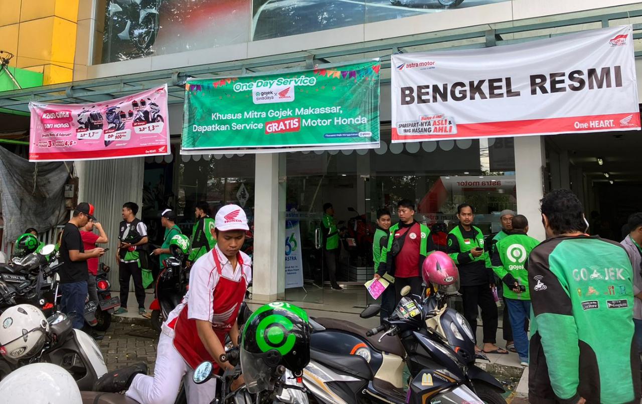 Kerjasama Gojek dan AHASS