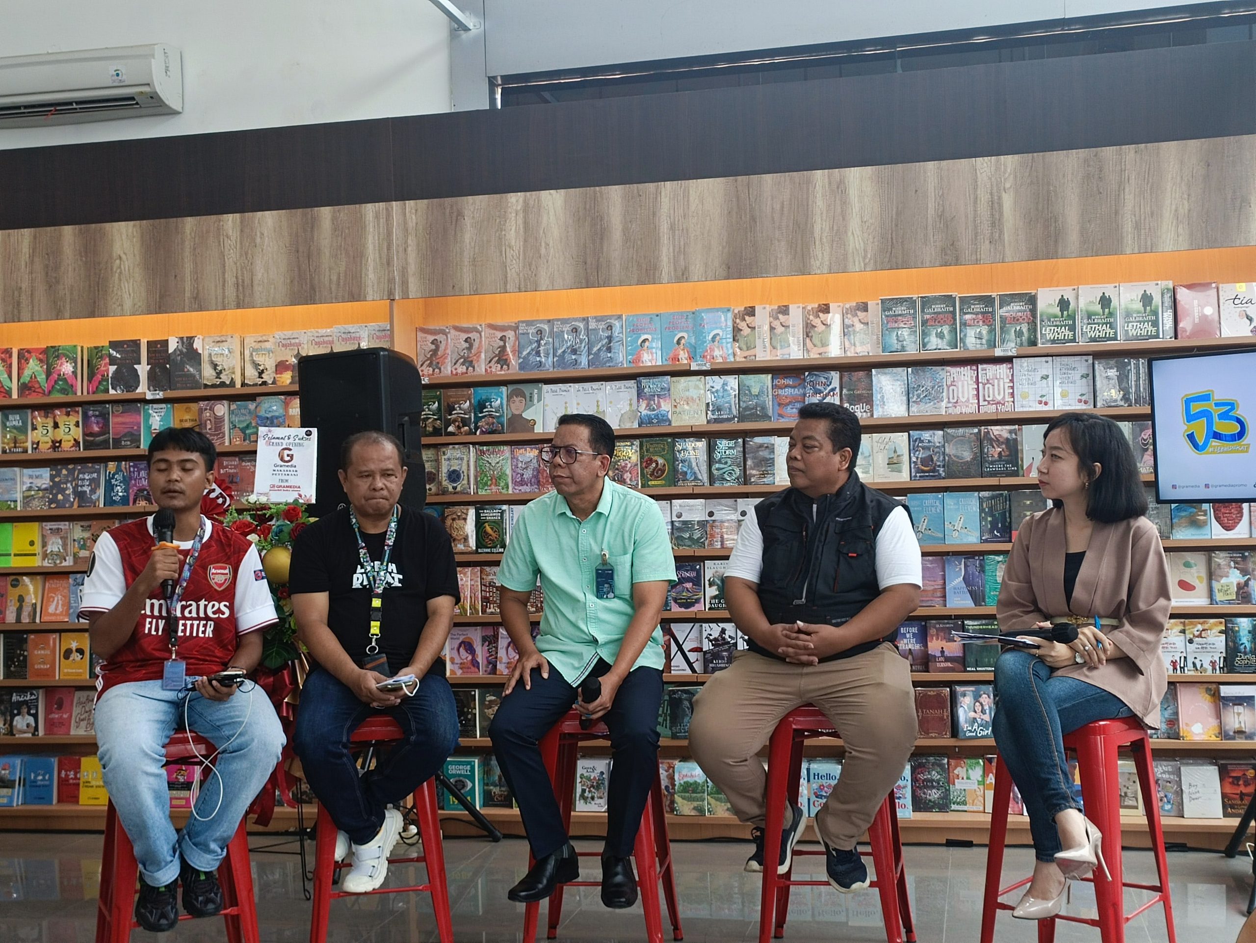 Gramedia Pettarani Makassar Gandeng UMKM Binaan Bank BTN