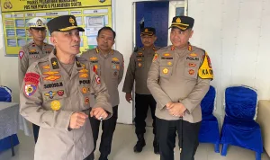 Dampingi Tim Wasops Itwasum Polri, Kapolres Pelabuhan Cek Pos Pam Pelabuhan Makassar