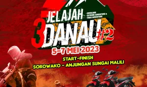 Dukung Pariwisata Luwu Timur, Asmo Sulsel Gelontorkan 29 Sepeda Motor Sebagai Hadiah di Event Jelajah Tiga Danau