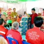 Bacaleg dan Pengurus PSI Berbagi Kasih di Lokasi Kebakaran