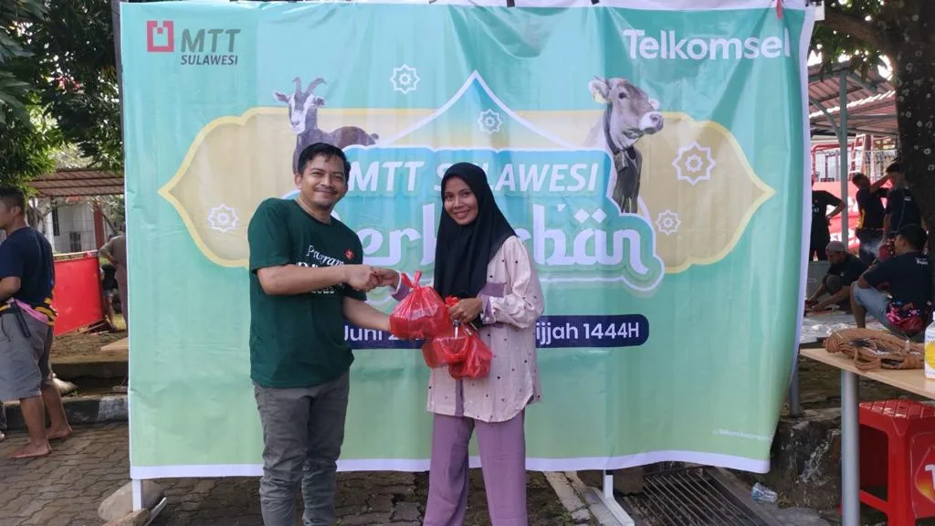 Iduladha 1444 H, Telkomsel Salurkan Bantuan Hewan Kurban