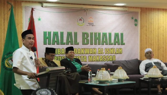 Hadiri Halal bi Halal Lembaga Dakwah Al Ishlah, Ini yang Disampaikan Rudianto Lallo