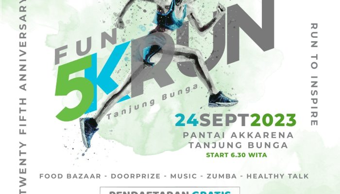 Run To Inspire, Warnai Semarak HUT GMTD