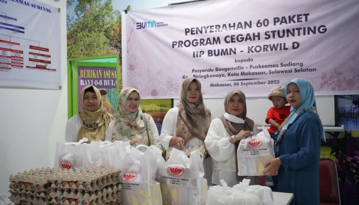 IIP BUMN Serahkan Bantuan Tahap ke II dalam Program Stunting