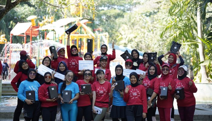 Peringati Hut ke-4 Mari Yoga Gelar Olahraga di BWP