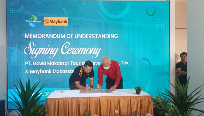 Bentuk Komitmen GMTD Resmikan Marketing Galery Baru Sekaligus Penandatanganan MoU dengan Maybank