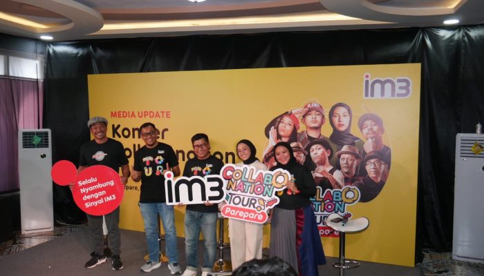 Sukses Menghibur kota Parepare, Collabonation Tour IM3 Dipenuhi 8500 Pengunjung