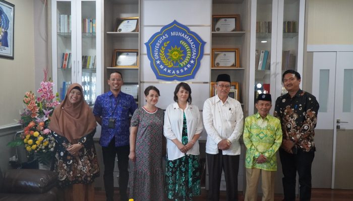 Kolaborasi Internasional, Rektor Unismuh Terima Kunjungan Dosen Institut Bahasa Asing Samarkand Uzbekistan