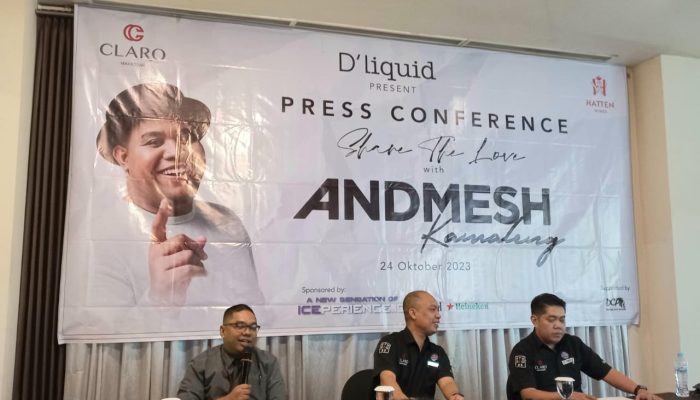 Dapatkan Tiket Konser Andmesh Segera Sebelum Kehabisan