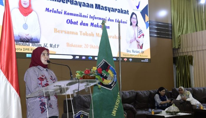 Aliyah Mustika Ilham Gandeng BPOM dan KSR PMI UMI Gelar Giat Kemanusiaan