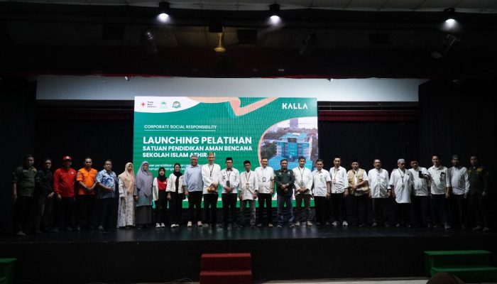 KALLA Launching Program CSR Satuan Pendidikan Tanggap Bencana di Sekolah Islam Athirah