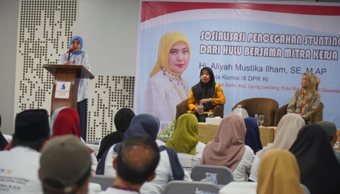 Legislator Aliyah Mustika Gandeng BKKBN Gencarkan Sosialisasi Pencegahan Stunting di Makassar