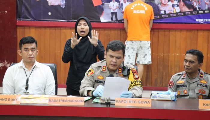 Pesan Barang Terlarang Lewat Medsos, Pria di Gowa Berhasil Diamankan