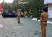 Kabag Humas Protokol DPRD Kota Makassar Pimpin Apel Pagi, Tekankan Kedisplinan dan Semangat Kerja