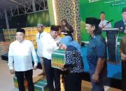 PGI Sulsel Kembali Bagi Paket Sembako,PJ Gubernur Beri Apresiasi