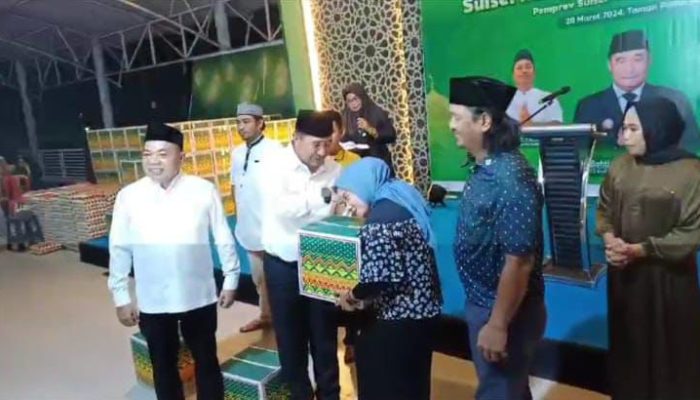 PGI Sulsel Kembali Bagi Paket Sembako,PJ Gubernur Beri Apresiasi