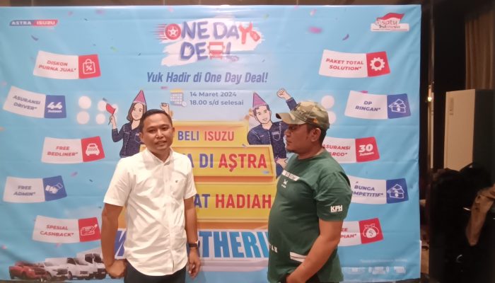 Gelar Mini Gathering Bertajuk “One Day Deal” Astra Isuzu Target Kantongi 30 SPK Bulan Ini