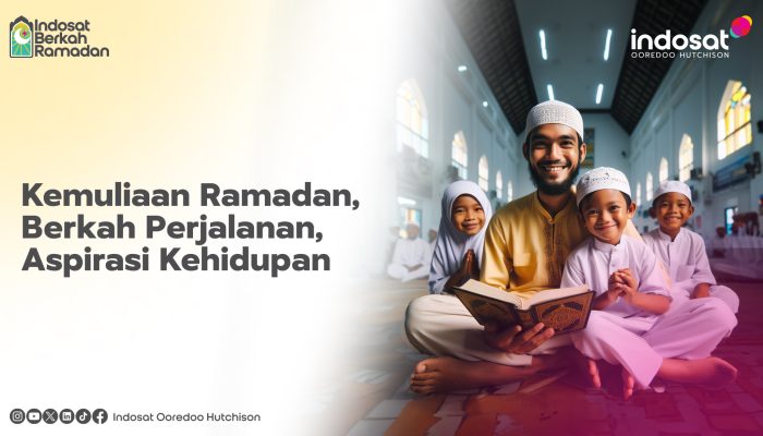 Indosat Ooredoo Hutchison Ajak Masyarakat Bersama Rayakan Indah Ramadan Lewat Gerakan Sosial dan Pemberdayaan Ekonomi Lokal