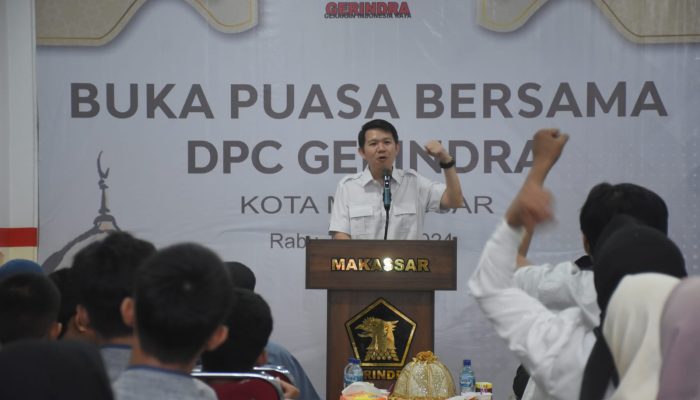 DPC Partai Gerindra Kota Makassar Gelar Buka Puasa Bersama Anak Panti