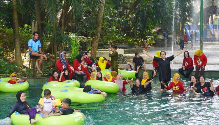 Wisata Bugis Waterpark Adventure Semakin Diminati Turis Domestik dimusim libur Lebaran