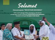 Pemerintah Kota Makassar Raih Rekor MURI Indonesia Iftar Terpanjang 