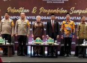 Jaga Sinergitas Demi Kelancaran Pemilu 2024, Ketua DPRD Makassar Hadiri Pelantikan Anggota KPPS