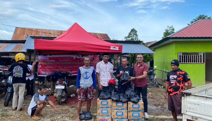 Astra Motor Sulawesi Selatan Salurkan Bantuan Kemanusiaan untuk Warga Terdampak Banjir Sidrap