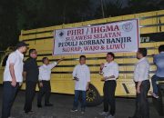 BPD PHRI & IHGMA Sulsel Beri Bantuan Untuk Korban Banjir Sidrap, Wajo dan Luwu