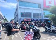 Rolling City Touring Honda PCX Club Indonesia di Makassar Berlangsung Meriah