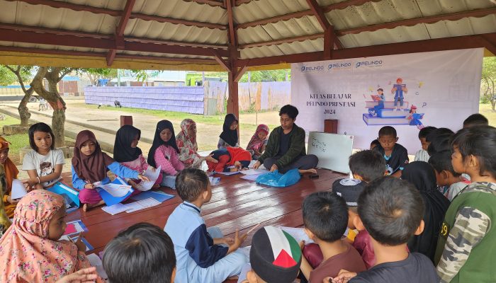 Pelindo Grup Tingkatkan Akses Pendidikan Masyarakat Kaluku Bodoa