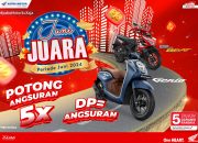 Juni Juara, Astra Motor Sulawesi Selatan Beri Potongan Angsuran Lima Kali untuk Pembelian Honda Genio dan Honda BeAT