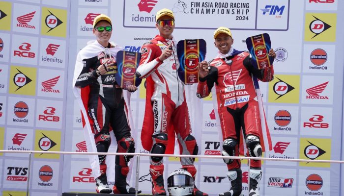 Raih Podium Tertinggi di ARRC Sepang, Pebalap Astra Honda Kokoh di Puncak Klasemen