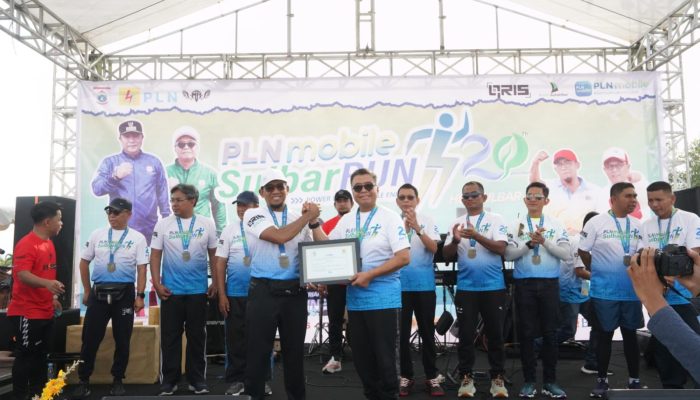 Gelorakan Semangat Transisi Energi, PLN Mobile Sulbar Run 2024 Berhasil Ajak Pelari Kurangi Emisi 1.800 Kg CO2