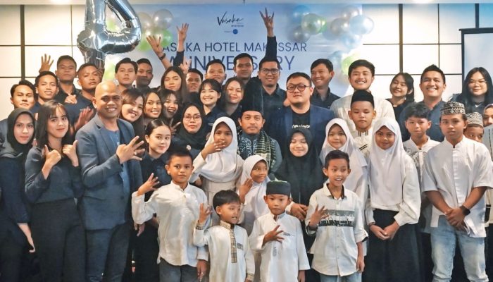 Vasaka Hotel Makassar Rayakan Anniversary yang Ke 4 Tahun Dirangkaikan dengan Perayaan Maulid Nabi Muhammad SAW