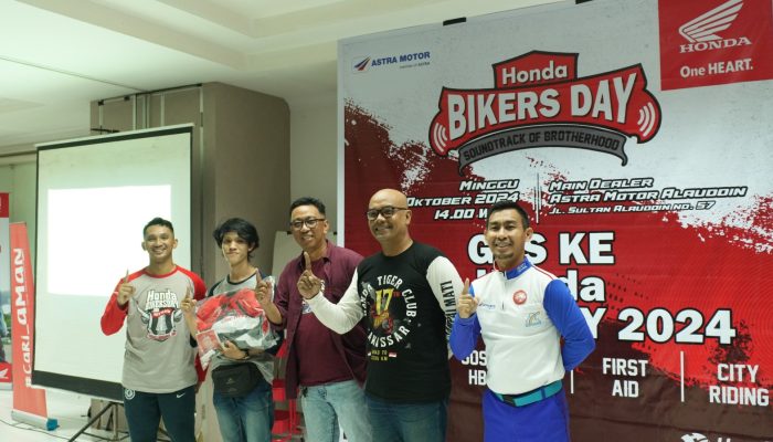 Sisa Lima Hari, Ayo Gas ke Honda Bikers Day Region Sulawesi, Ada 1000 Motor PCX