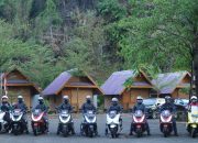 Pecinta Honda PCX160 Ramaikan Gelaran HBD Makassar