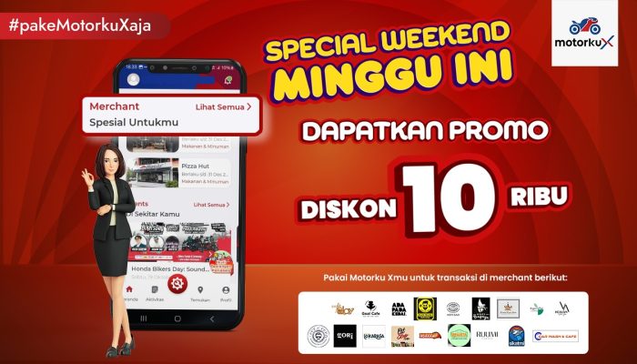 Simak Ada Promo Diskon Menarik dari Aplikasi MotorkuX