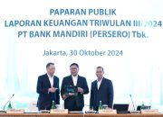 Dorong Ekonomi Nasional, Bank Mandiri Catat Penyaluran Kredit Rp 1.590 Triliun di Kuartal III 2024