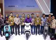 Honda ICON e: dan CUV e: Meriahkan Booth AHM di IMOS 2024