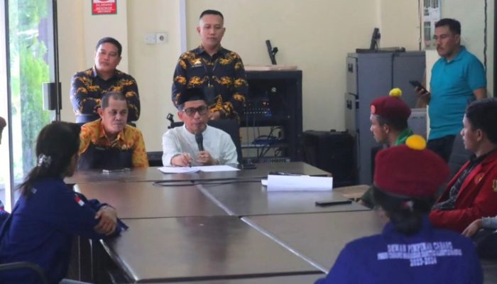 Anggota Komisi B DPRD Makassar Terima Aspirasi Perhimpunan Mahasiswa Katolik