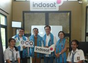 Komitmen Terhadap Keberlanjutan, Karyawan Indosat Ooredoo Hutchison Dirikan Bangunan ECO untuk Sekolah di Ambon