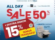 Informa Latanete Gelar Diskon Akhir Tahun Hingga 50% + Hadiah Sofa