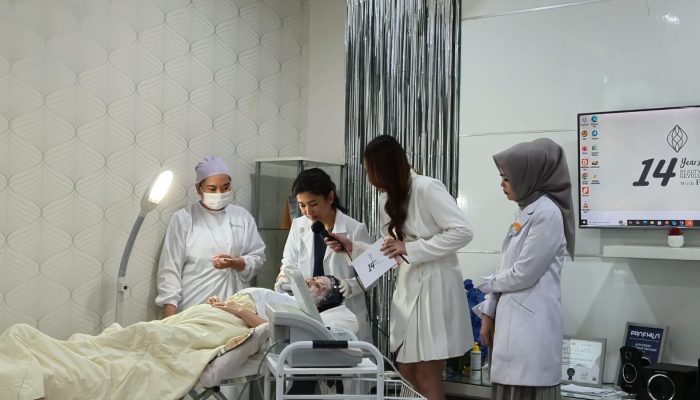 Ultherapy & Dermashine jadi Kado HUT Profira ke-14 untuk Masyarakat di Kota Makassar.