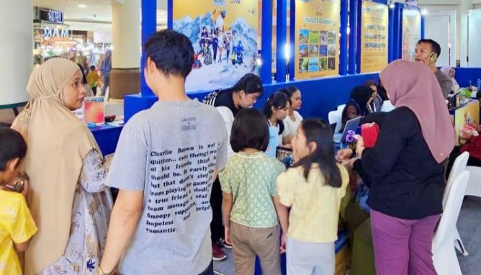 Berpartisipasi dalam DIATF Travel Fair, Trans Snow World  Makassar Sukses Menjual 1000 Tiket