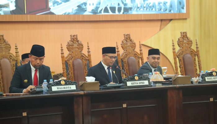 DPRD Makassar Gelar Rapat Paripurna Masa Persidangan Pertama, Penetapan Pimpinan Definitif dan Terbentuk 9 Fraksi